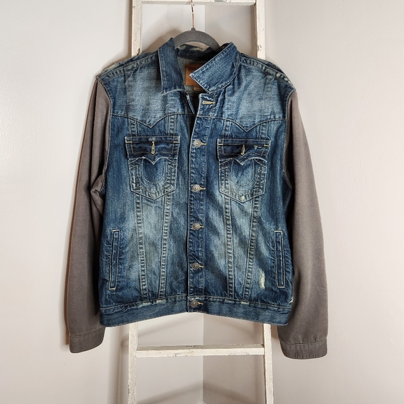 True Religion Other - True Religion Denim Jacket men's XXL Jimmy Jacket venice nights